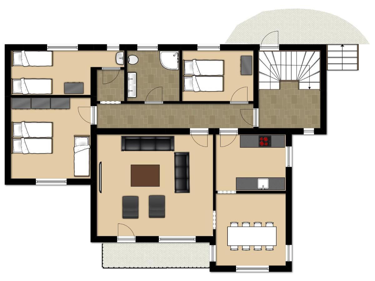 Haus Almkreek Lägenhet Kaprun Exteriör bild